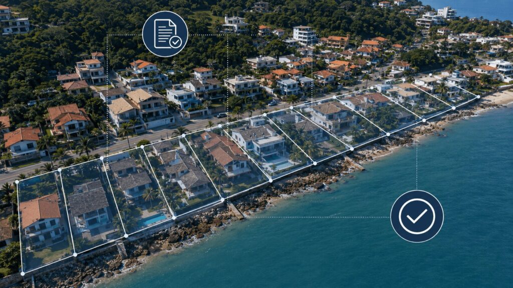Regularização de terreno de marinha com análise de SPU, RIP e pendências na Grande Florianópolis
