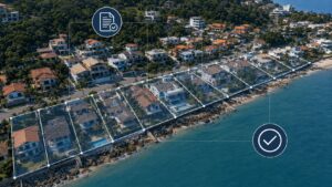 Regularização de terreno de marinha com análise de SPU, RIP e pendências na Grande Florianópolis